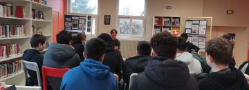 Haut les courts! Rencontre avec le réalisateur Jordan Raux Lycée Gaston Barré Niort mars 2025